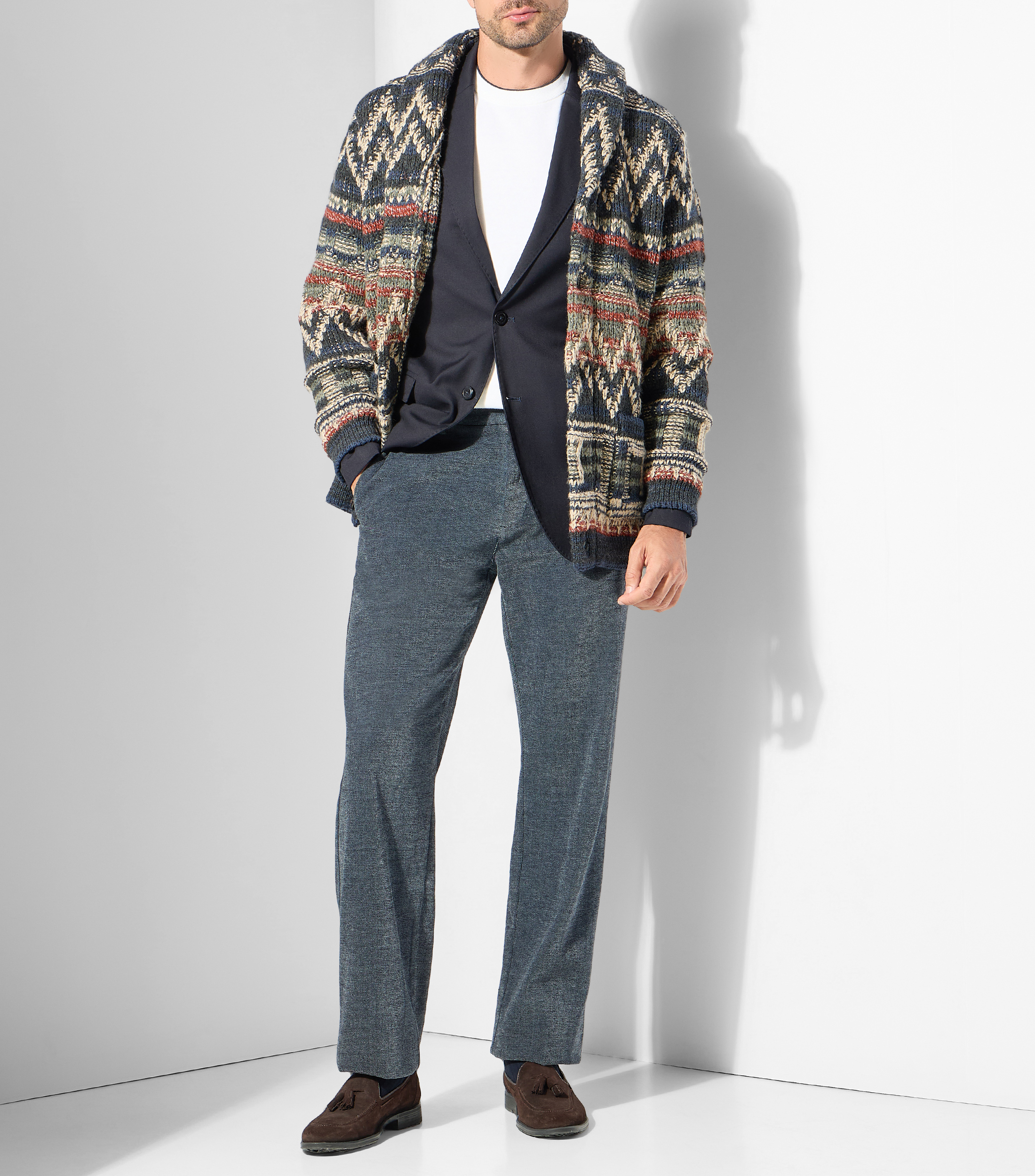 Saco liso Hombre